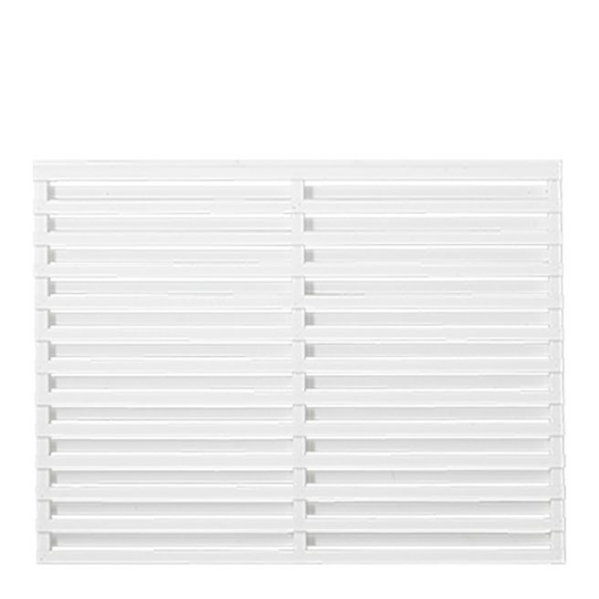 Plus Osaka Hegn - 180x136 cm - Fungicid beh. grundmalet hvid to gange - 17453-13