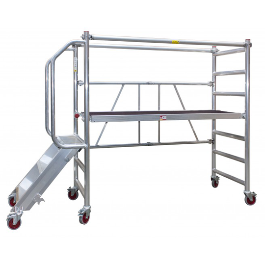 JUMBO Foldestillads 178SKT m/trap & håndlister