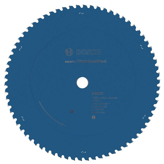 Bosch Rundsavsklinge 355x25,4mm 70t Exp Stainless - 2608644283