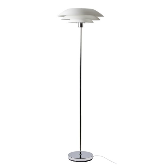 Dyberg Larsen DL45 Floor Lamp Matt White