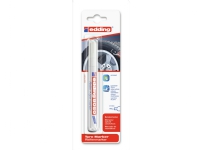 Edding 8050, Hvid, Projektilspids, Flerfarvet, 2 mm, 4 mm, Pap, Glas, Læder, Metal, Plast, Træ