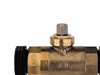 Kuglestophane M/m 32mm - t/PE-rør
