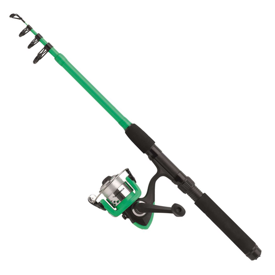 Kinetic Lille Viking Go Fishing 5'6 Spin fiskestang, Grøn