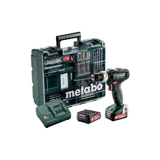 Metabo PowerMaxx SB 12 Set - 601076870 Akku-slagboremaskine