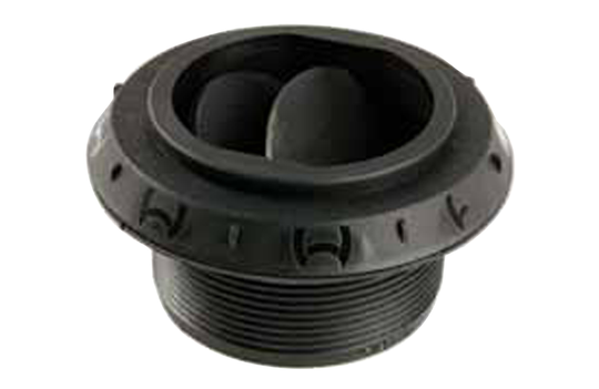 Udslip ø60 mm lukkelig sort