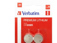 Verbatim - Batteri 2 x CR2025 - Li