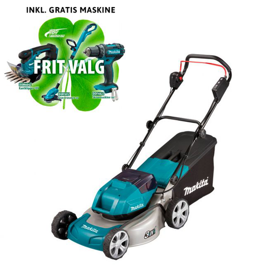 Makita Plæneklipper 2x18v 5,0ah - DLM460PT2