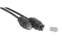 Lindy 35214, TosLink, Hanstik, Hanstik, 5 m, Sort