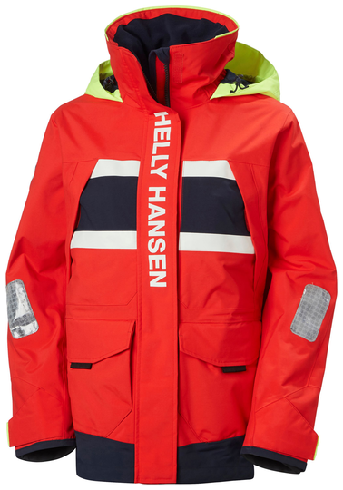 Helly Hansen Sejlerjakke Dame Salt Coastal Rød xs