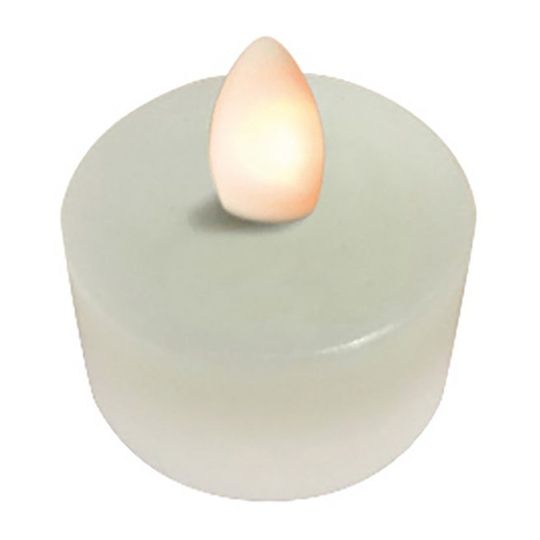 Sompex Varm Lys - SHINE LED - Sæt 4 stk Elfenben - Højde 4 cm