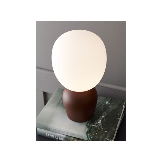 Belid Buddy B4001 rød/opal - Bordlampe