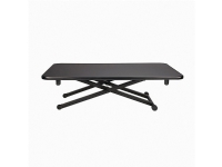 Justerbart bord Jobmate Desk Converter, 65 x 40 cm, sort