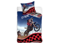 Motocross Extreme Sengetøj 140 x 200, 100 procent bomuld