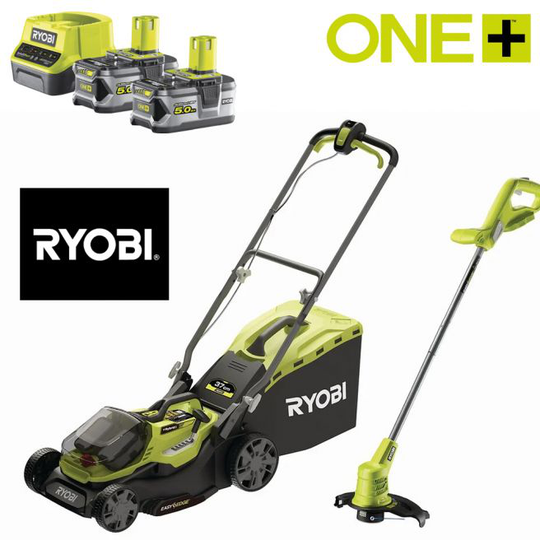 Ryobi Plæneklipper 18V ONE+ - RY18LMH37LT25-250