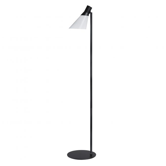 Dyberg Larsen Gent Gulv Lampe Matt sort / Opal - 8184