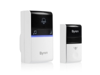 Byron DBY-23412, Sort, Grå, 80 dB, Hjem, Kontor, IP44, 10 stk, 1 stk