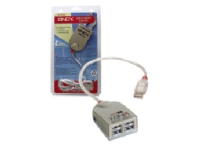 Lindy 42998, 480 Mbit/s, Grå, USB 2.0