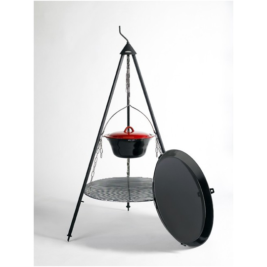 Bonfire Basissæt 4 + BBQ pande (Ø60 cm) + Gryde (6L)