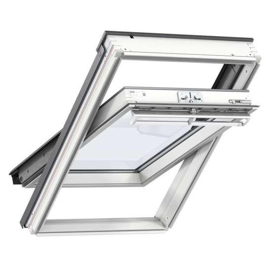 Velux Vippevindue Hvidmalet 78x140 3-lags Lavenergi Ggl Mk08 2068