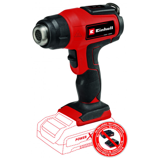Einhell Cordless Hot Air Gun, TE-HA 18 Li - Solo - 4520500