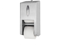Dispenser Tork MidSize Twin T7 t/toiletpapir rustfri 2rl/disp