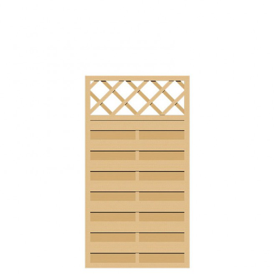 Plus Bergen hegn m/espalier 90x165cm - Tryk Impr.