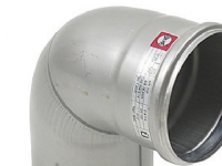 Blücher bøjn.87.5gr.110mm - m.O-ring. AISI 316L.Syrefast stål
