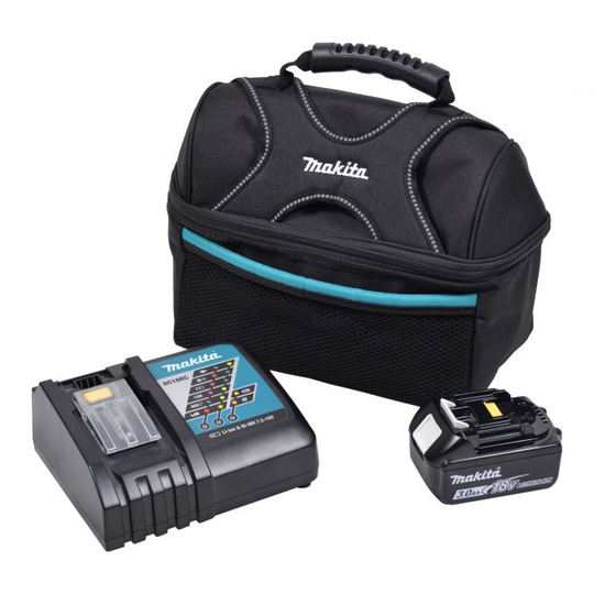 Makita 18v Akku Pakke M. Lader Q498 (1xbl1830b+dc18sd) 20/incl. Køletaske P-72023 - VAREN ER UDGÅET