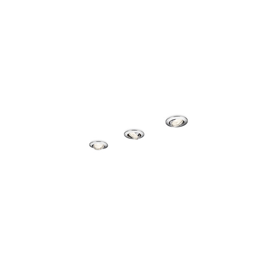 PHILIPS ENIF Indbygningsspot, Krom 3x50W