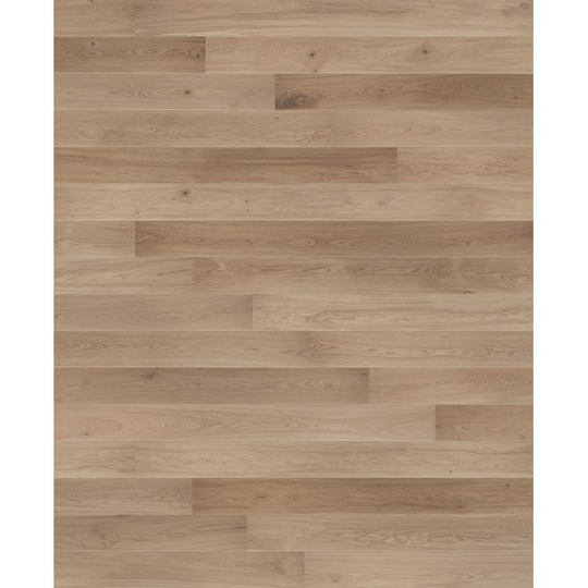 Eg Lamelplank Eg Plank Harmony, Børstet hvid olie - 1090454