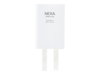 Nexa Brandfilt 120x120cm Vit - Hård Box FBDH-105