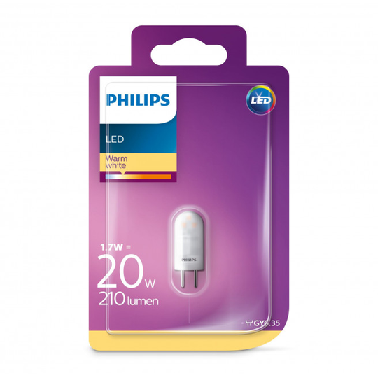 Philips LED stift 20W GY6.35 varm hvid Ikke dæmpbar 1 stk - 8718696797716