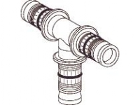 GEBERIT Mepla T-stykke 32 MM PVDF