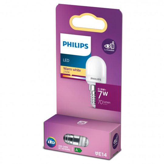 Philips LED 7W E14 varm hvid ikke dæmpbar 1 stk - 8718699771690