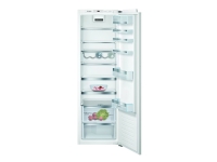 Bosch Serie | 6 KIR81AFE0 - Køleskab - til indbygning - niche - bredde: 56 cm - dybde: 55 cm - højde: 177.5 cm - 319 liter - Klasse E - Fladhængsel