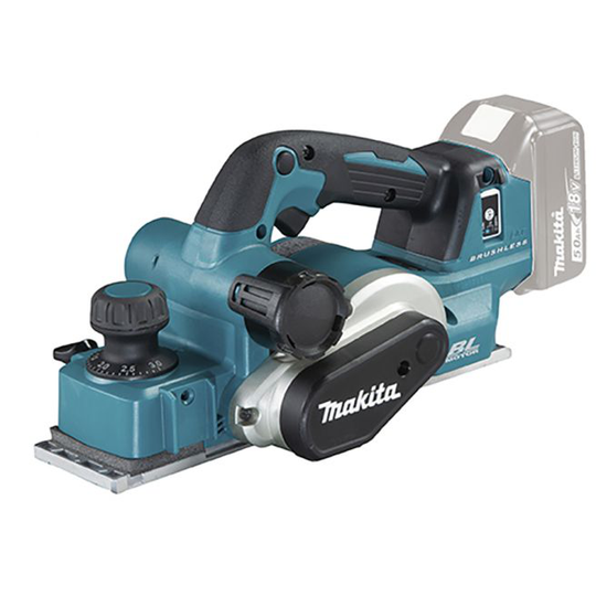 Makita Falshøvl 82mm 18v - DKP181Z