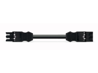 Wago 771-9993/006-301, 3 m, Hanstik/Hunstik, Sort