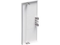 SCHNEIDER ELECTRIC Endestykke TTI-ES 123 Højde 72 mm, bredde 123 mm RAl 9016 Fuga hvid plast