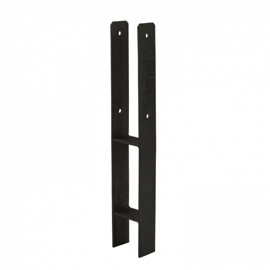 Plus H-Stolpefod 60 cm - 9×9 cm stolper - til nedstøbning - 4839-15