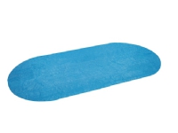 Bestway 58672, Solafdækning, Blå, Polyethylen, Pool over jorden, Oval, Gulv