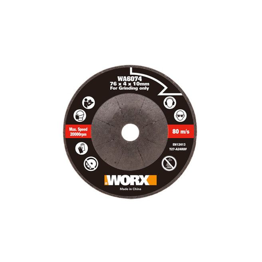 Worx 76mm x 10mm skæreskive