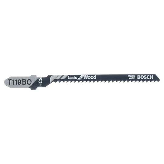 Bosch Stiksavklinge T 119 Bo 3 Stk Træ - 2608637788