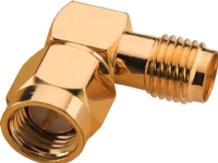 Monacor SMA-174EDG/JP, SMA, SMA, Guld