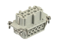 HARTING HAN E stik, indsats type 10B hunstik skrueterminal maks 2,5mm2, 16A 10 polet