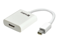 Sandberg - Videoadapter - Mini DisplayPort han til HDMI hun - 17 cm - 4K support