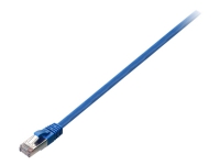 V7 - Netværkskabel - RJ-45 (han) til RJ-45 (han) - 10 m - STP - CAT 5e - blå