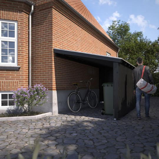 Plus Nordic Multi Havehus Vægmodel - halvlukket - 168360-1
