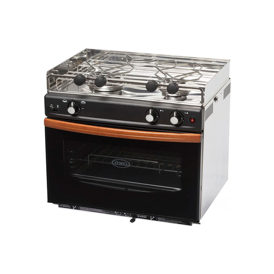 Eno gascogne gaskomfur med grill, 2 blus