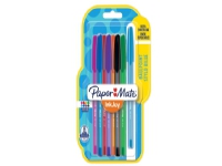 Papermate InkJoy 100ST, Clips, Kuglepen, Forskellige farver, 8 stk, Mellem