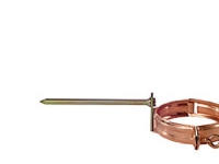 Hængselstift 76mm Kobber - Til Mur